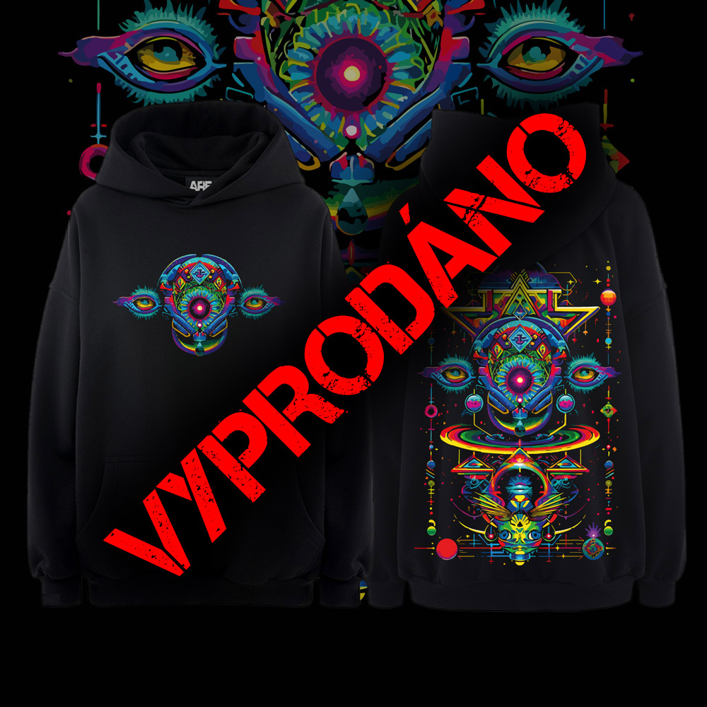 Unisex mikina Spirit Eyes limitovaná edice